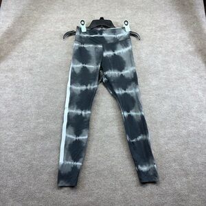 Nike Dri Fit Black and White Tie Dye Leggings size Small